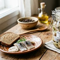 Hering marinat cu ceapă