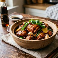 Pui în trei arome - rețeta chinezească