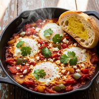 Shakshuka - reteta tunisiana