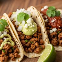 Tacos cu carne tocata - reteta mexicana