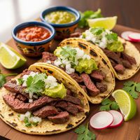 Tacos cu carne asada - reteta mexicana
