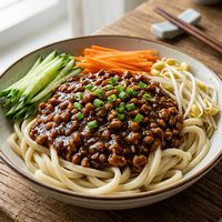 Tăiței cu sos de fasole fermentată - rețeta chinezească