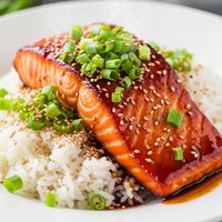 Teriyaki Salmon - reteta japoneza